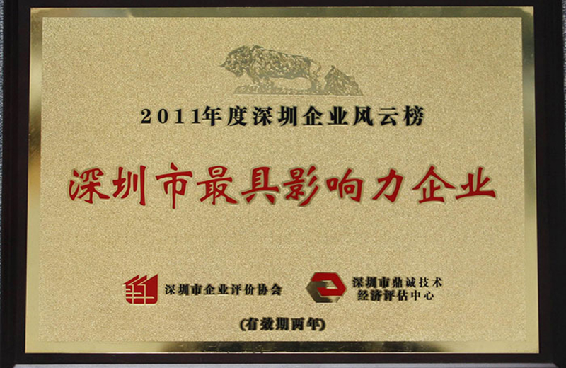 最具影（yǐng）響（xiǎng）力企業